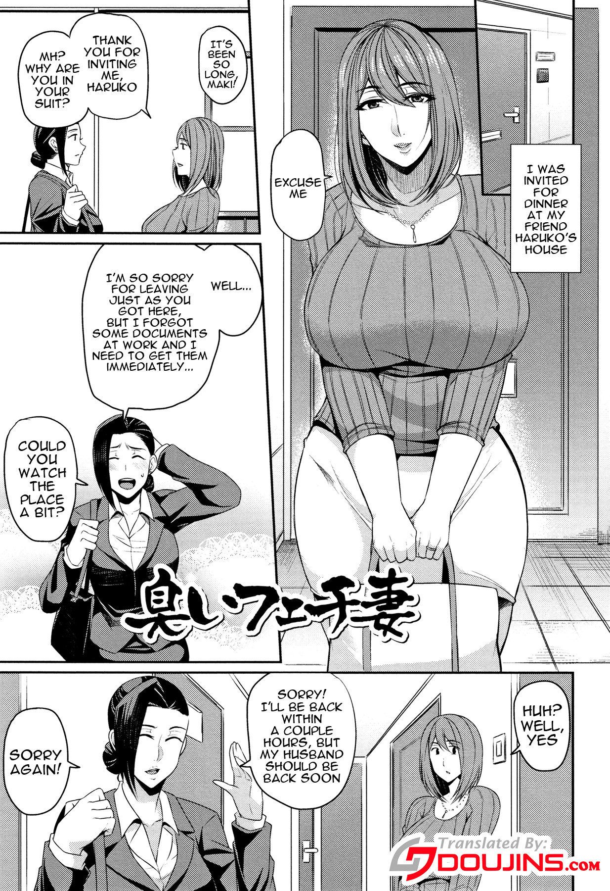 Hentai Manga Comic-Wife Breast Temptation-Chapter 3-1